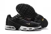 acheter 2020 new nike air max plus 3 tn black gold red